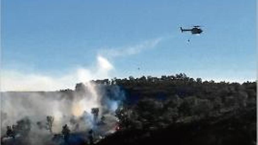 El perill d&#039;incendi es manté molt alt a l&#039;Alt                 i el Baix Empordà