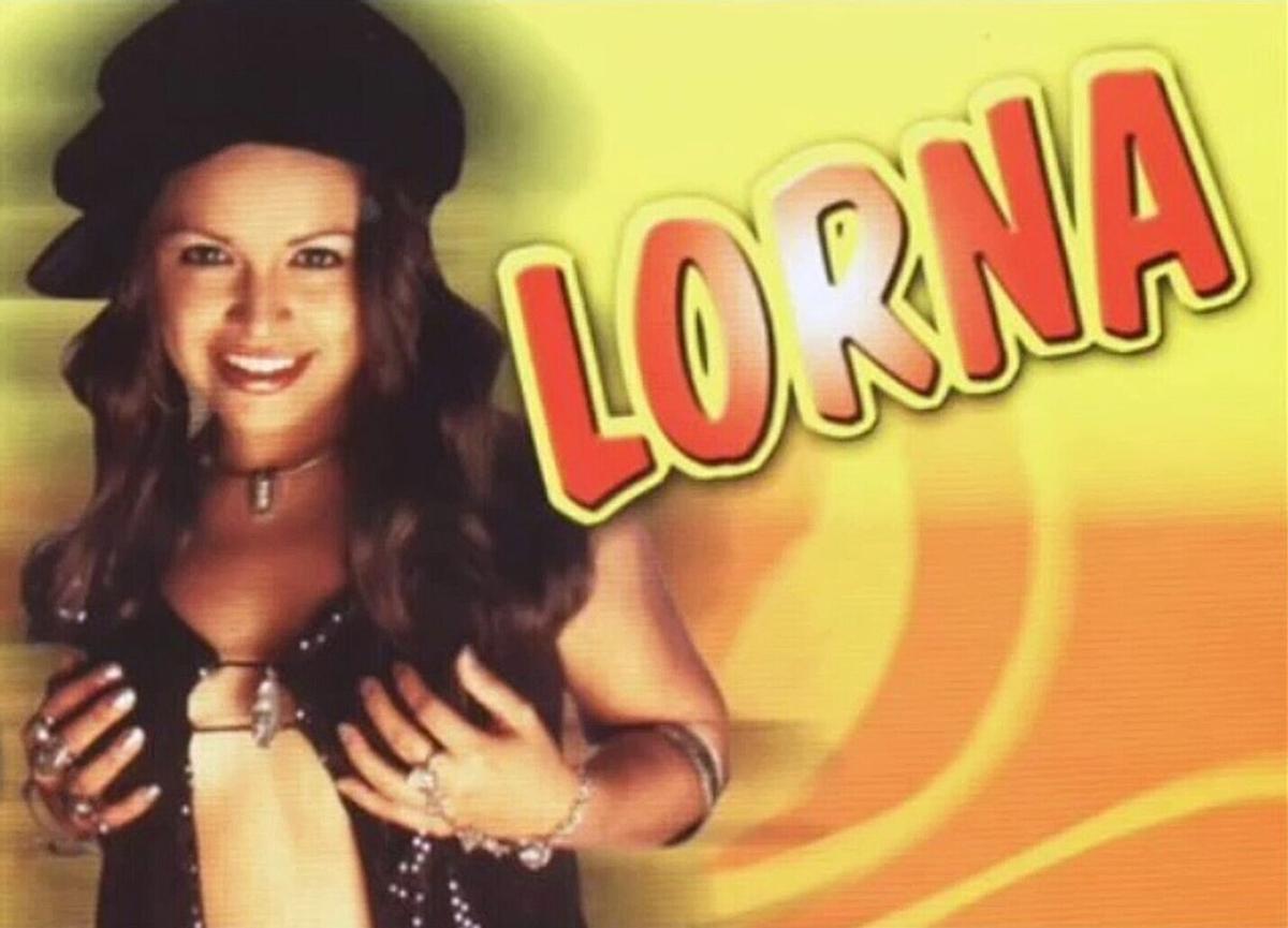 Lorna, en una imagen promocional de la época.