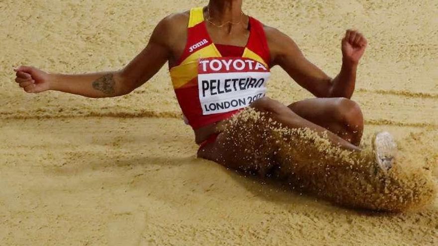 Peleteiro, en el pasado Mundial al aire libre de Londres. // Matthew Childs