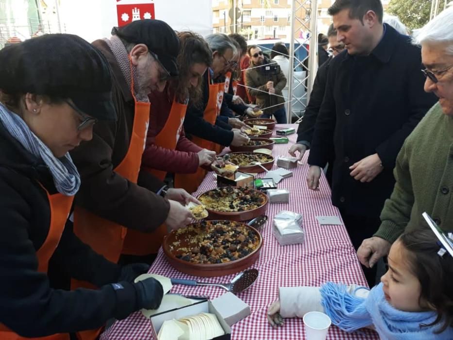 Los y las socialistas, en Sant Blai.