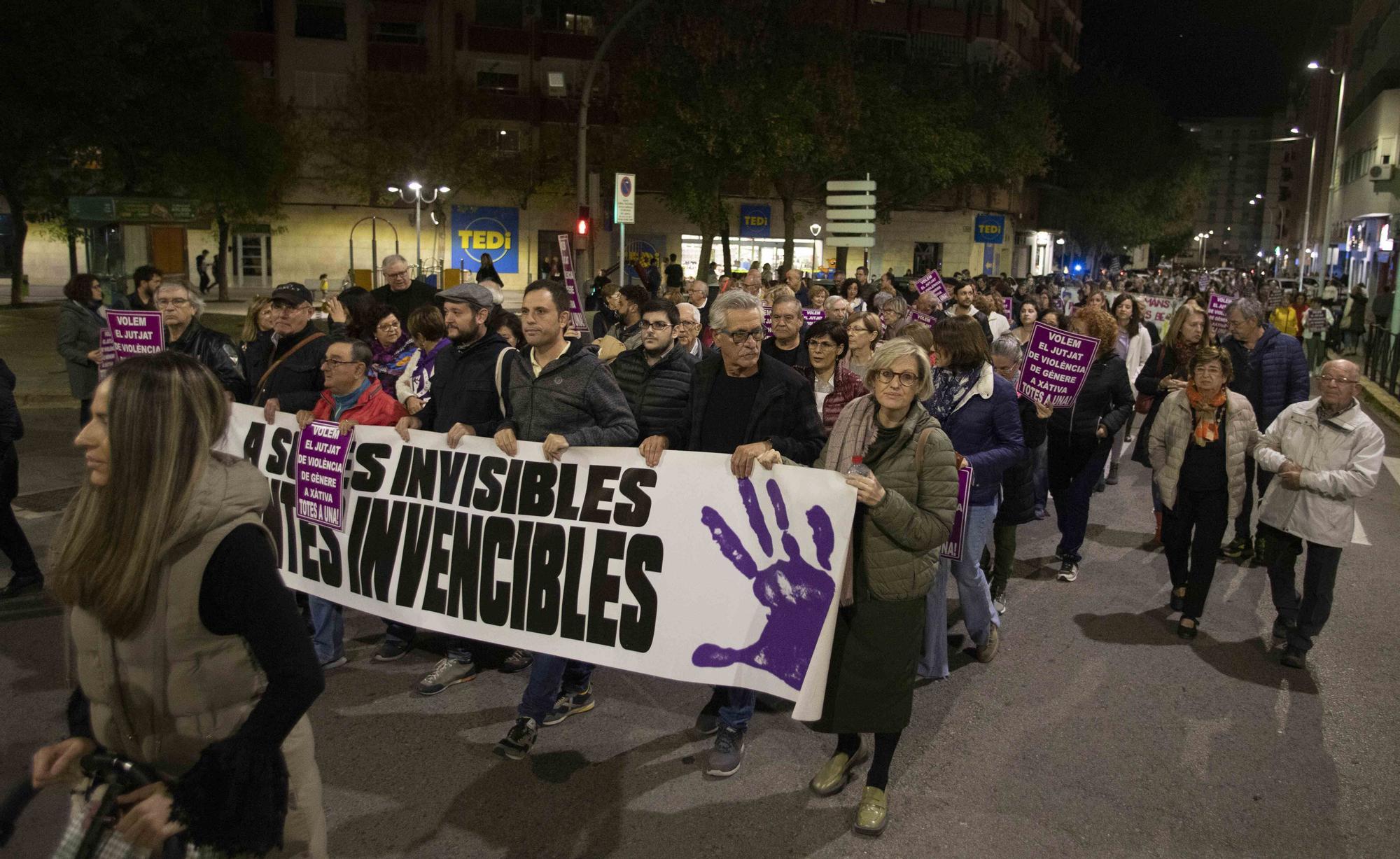 Xàtiva se une para reivindicar la permanencia del juzgado de violencia de género