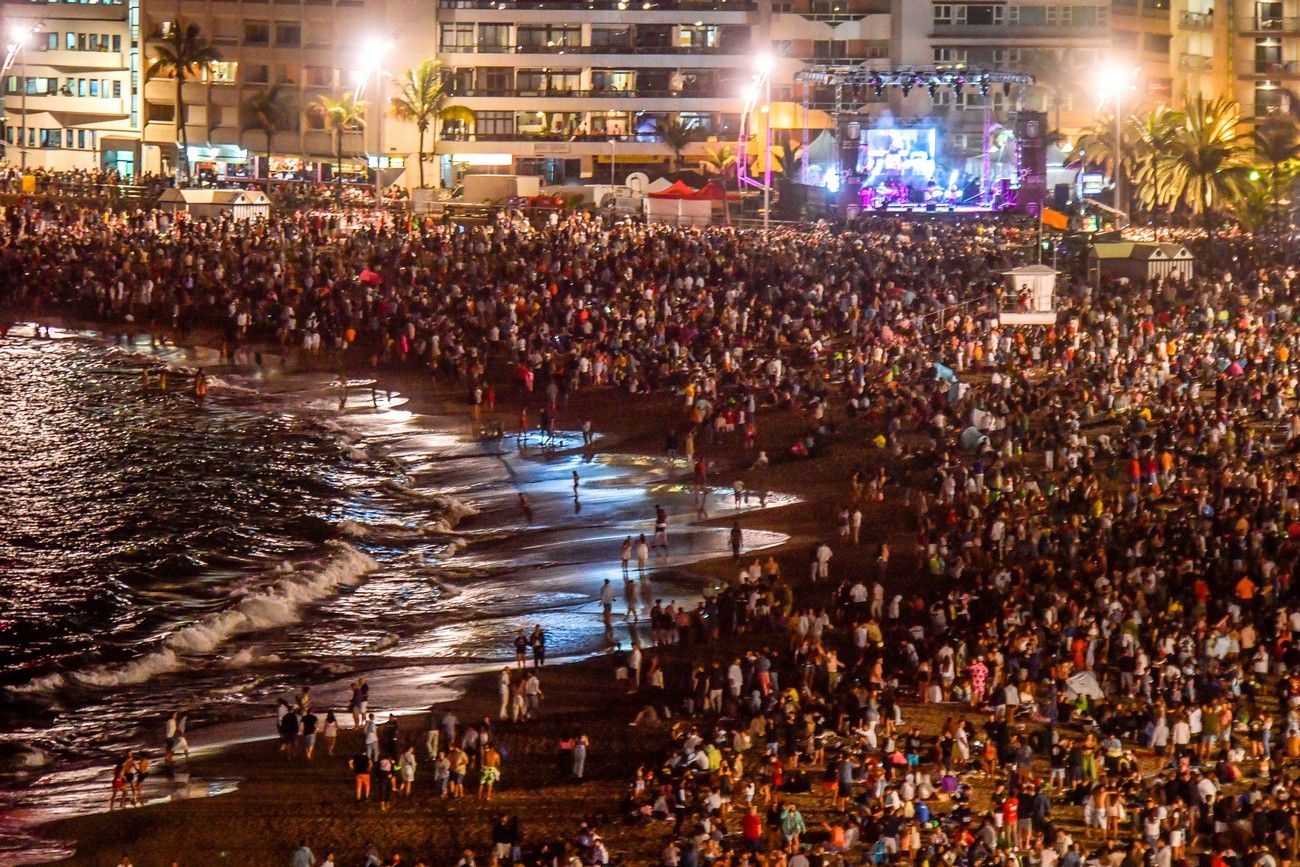 Fuegos de San Juan La Canteras