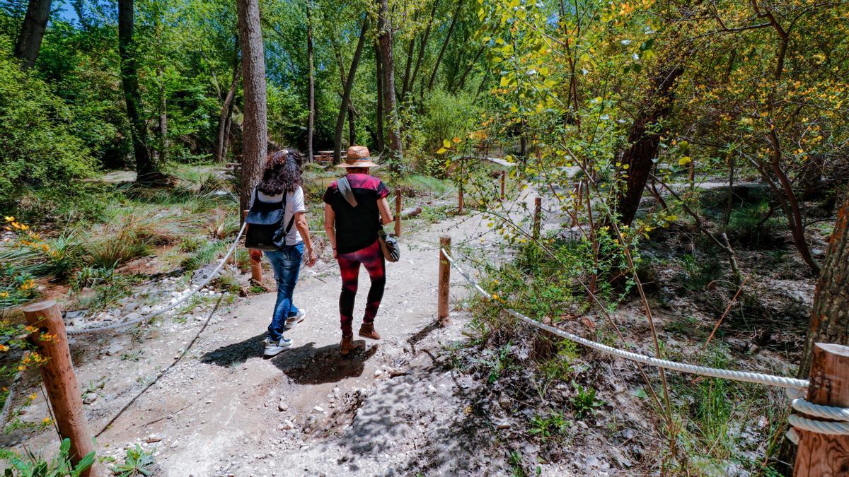 El área recreativa del Racó de Sant Bonaventura de Alcoy cuenta con miradores y merenderos.