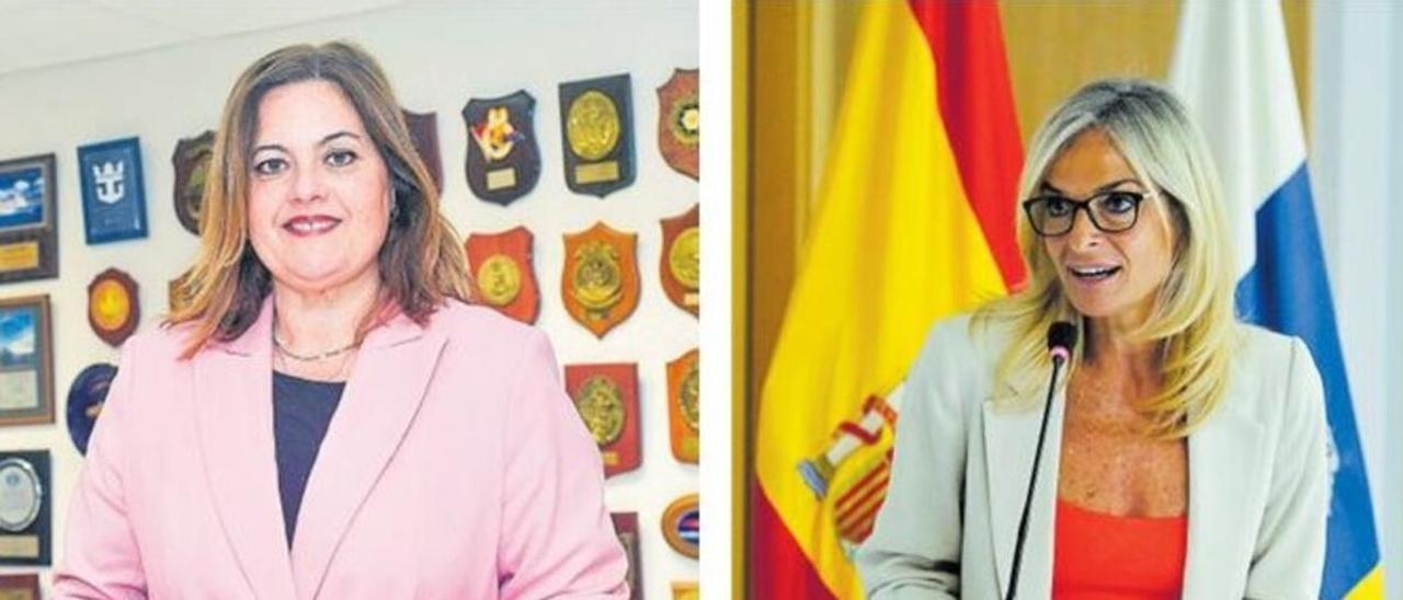 La jefatura de Coalición Canaria en Las Palmas de Gran Canaria, entre la presidenta del Puerto y la consejera de Sanidad