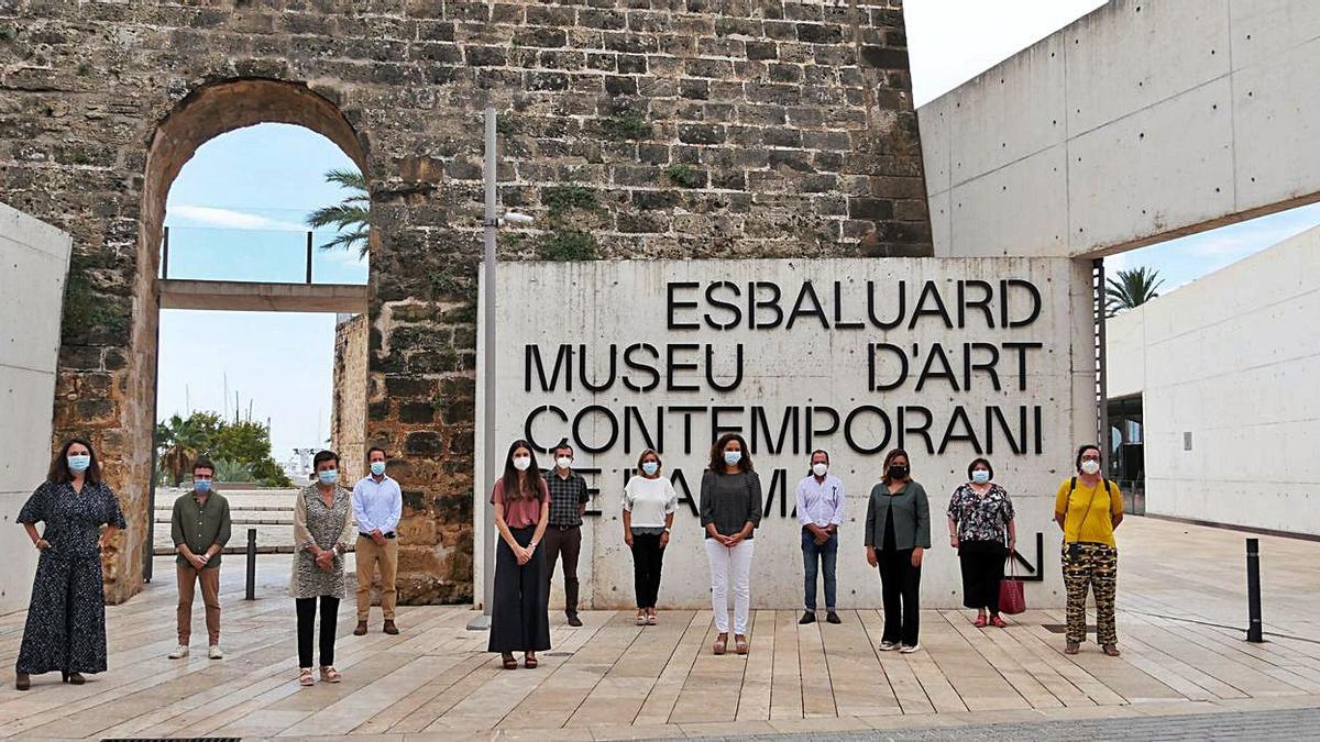 El patronato de Es Baluard, en una imagen reciente.