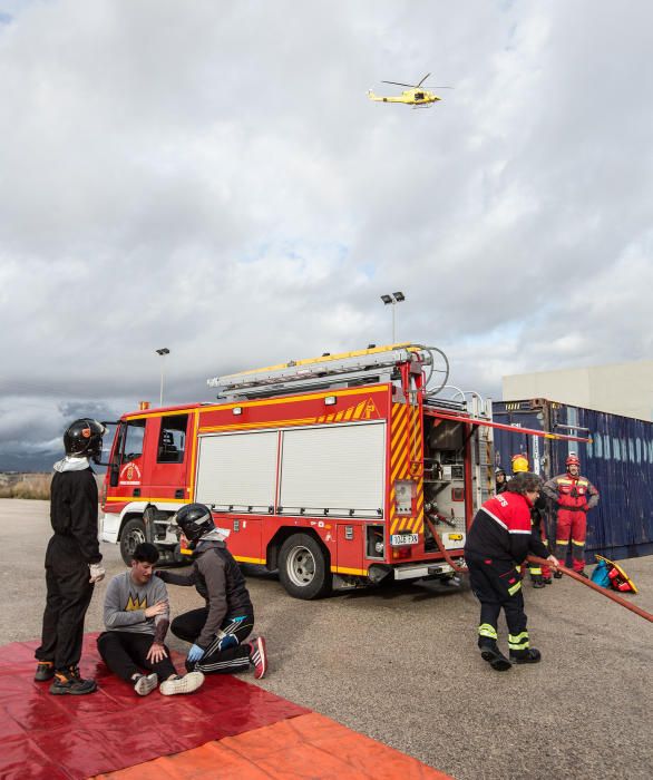 Simulacro de Emergencias. IES Leonardo Da Vinci