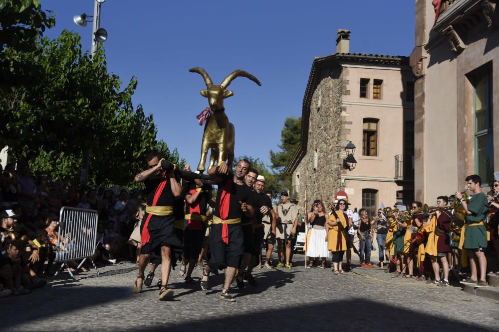 La festa de la Cabra d'Or de Moià