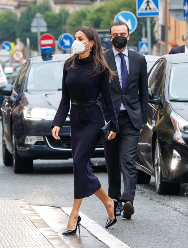 La reina Letizia asiste a la 21 edición del Festival de cine de Tudela