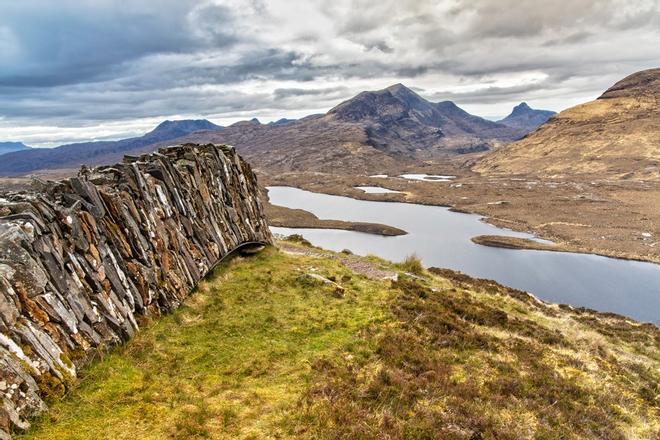 Primer sendero de la Unesco en Escocia. Geoparque North West Highlands