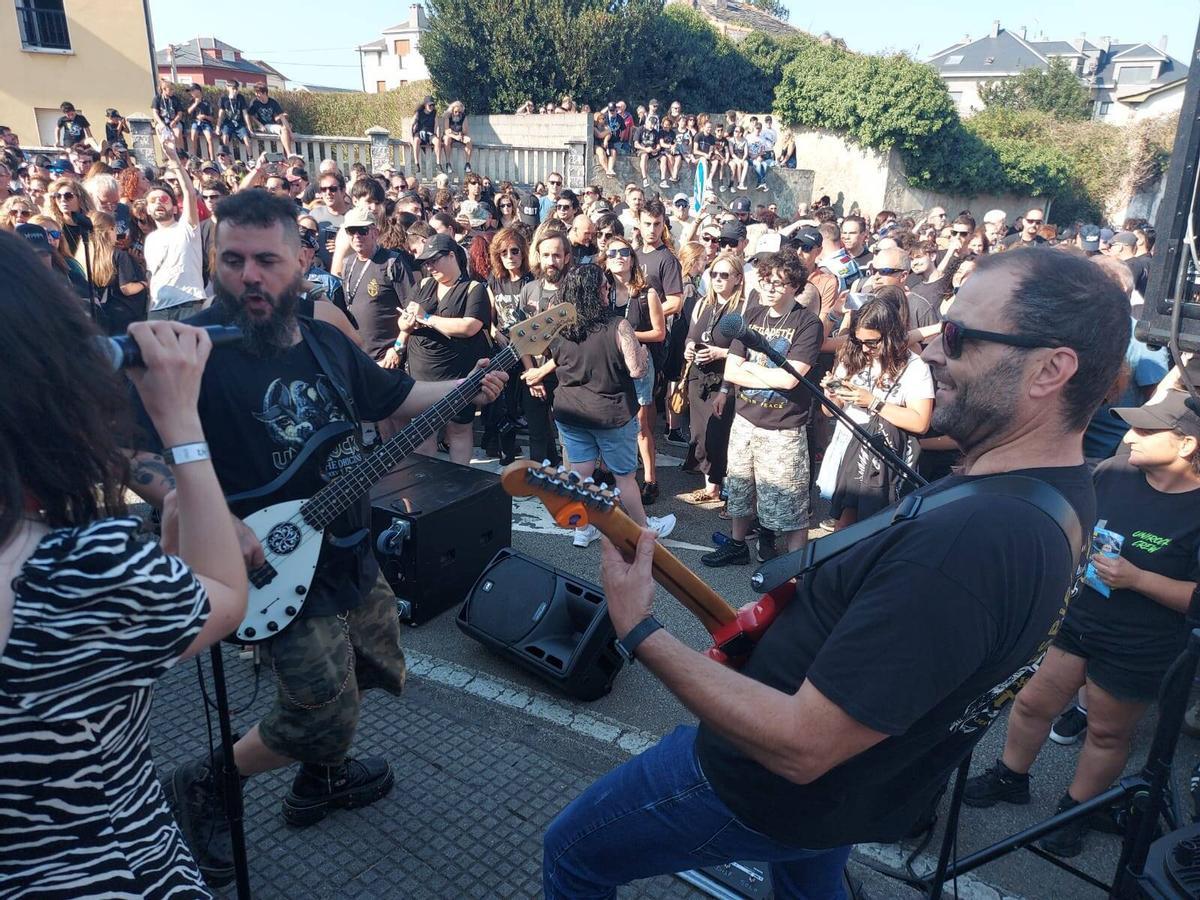 Una imagen del pasado festival Unirock de Puerto de Vega.