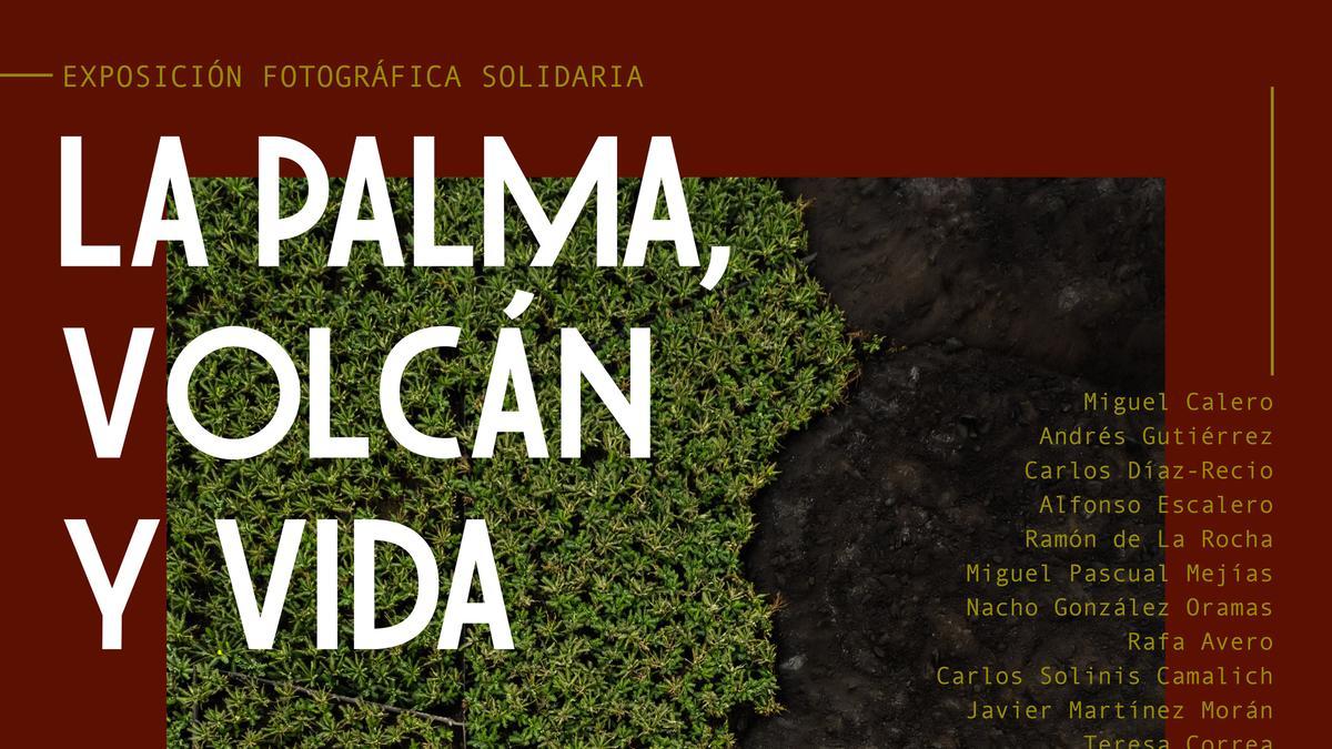 Exposición fotográfica solidaria con los afectados de La Palma