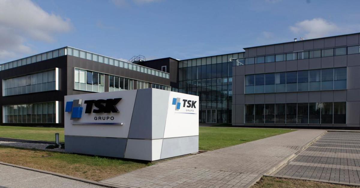 Sede corporativa de TSK, en el Parque Tecnológico de Gijón. |