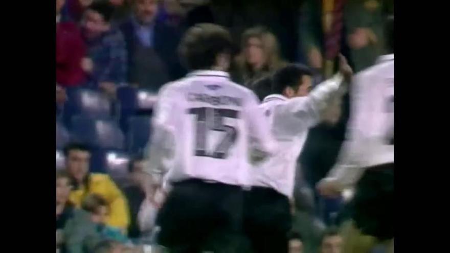 Barcelona 3-4 Valencia (19-01-1998)