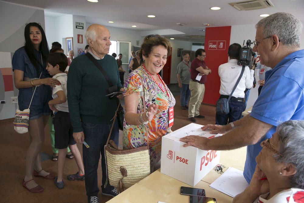 Votación Primarias del PSOE en Gran Canaria