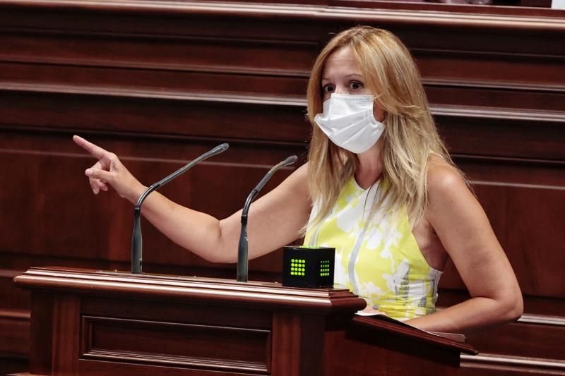 Pleno del Parlamento de Canarias (17/08/21)