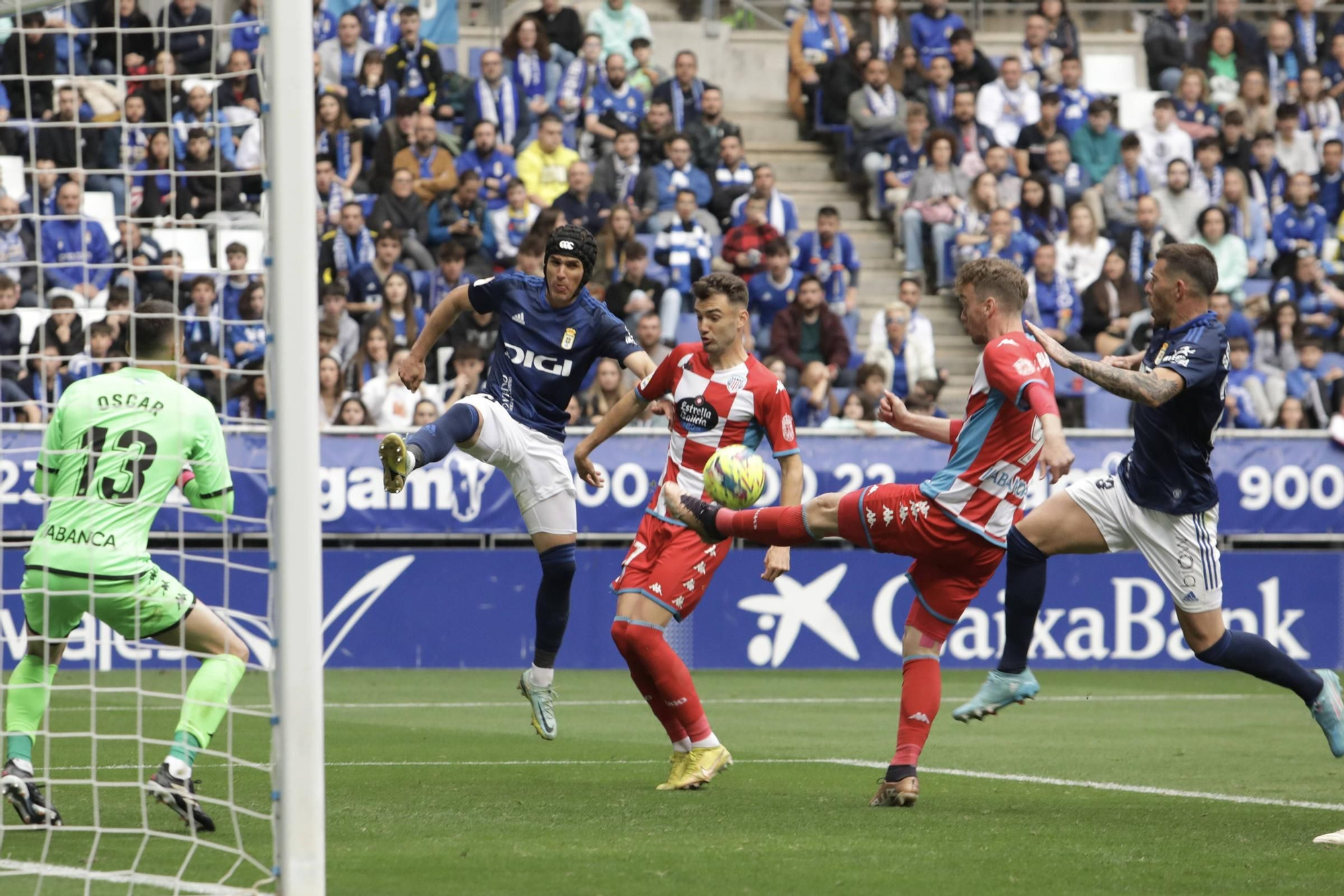 Así se vivió el encuentro entre el Real Oviedo y el Lugo