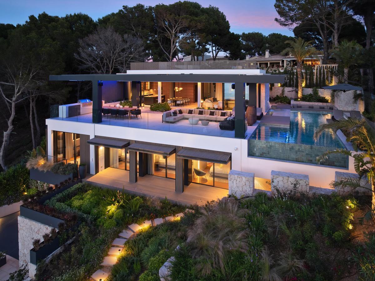 Eine Luxusvilla in Santa Ponça.
