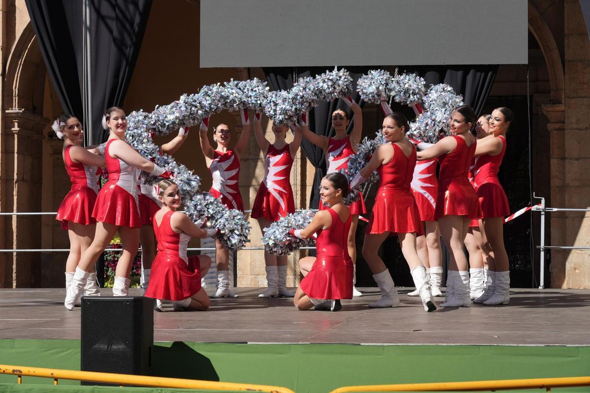 La banda de Hungría cautivó con sus coreografías.