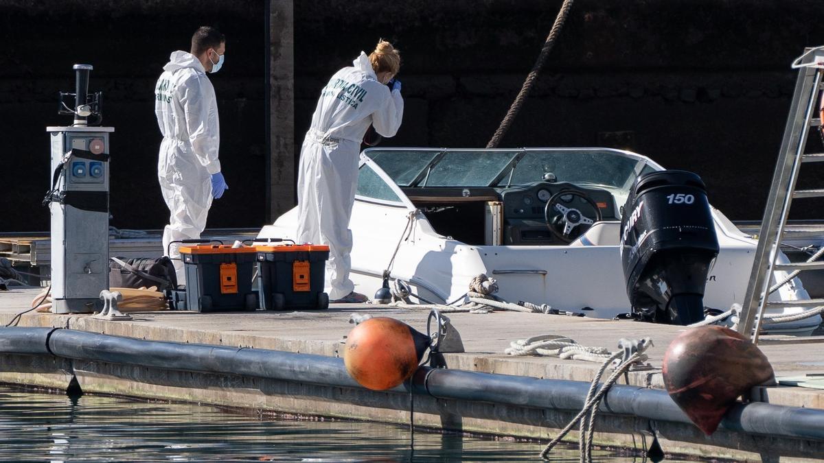 Los restos de sangre hallados en el barco son del padre de niñas desparecidas en Tenerife