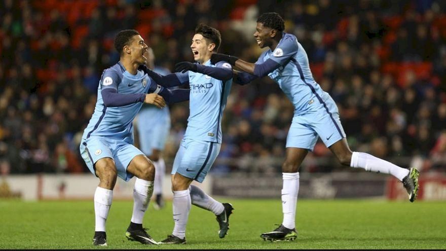 Brahim, en un partido con el conjunto inglés