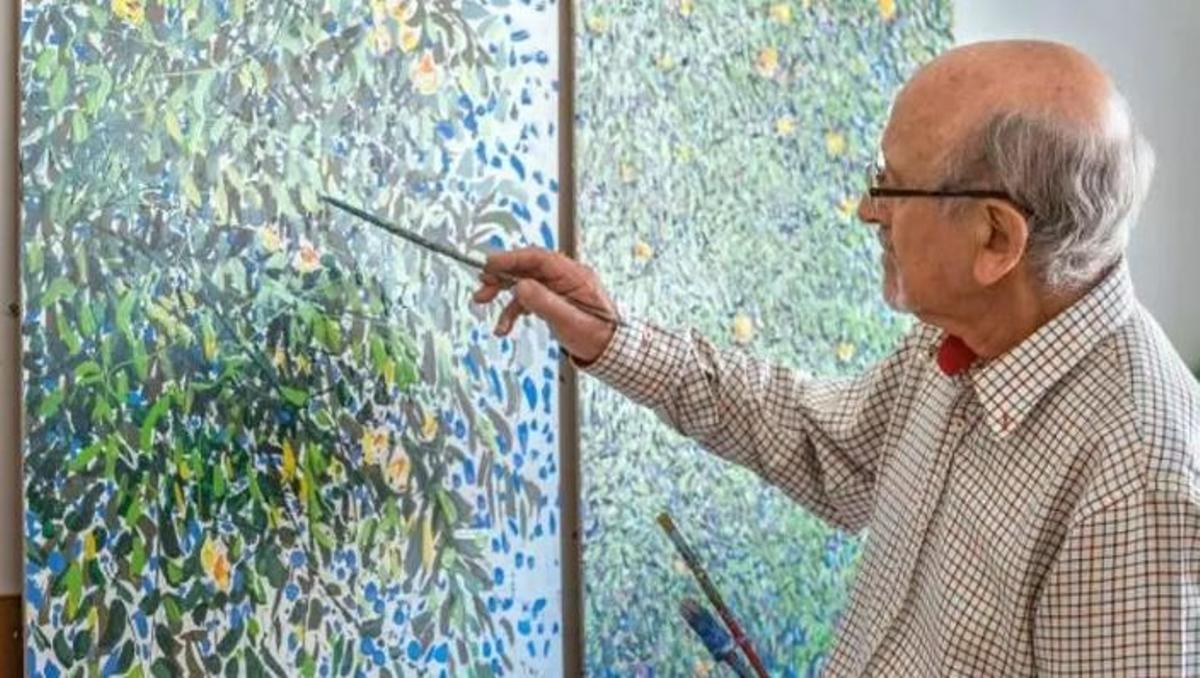 Montesa en proceso de creación.