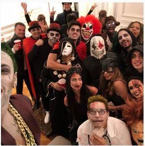 El particular Halloween de Neymar