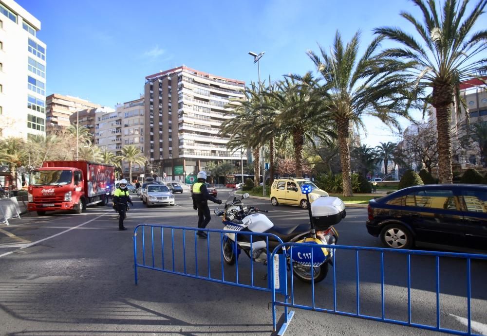 El pelotón ha recorrido las calles del centro de la ciudad