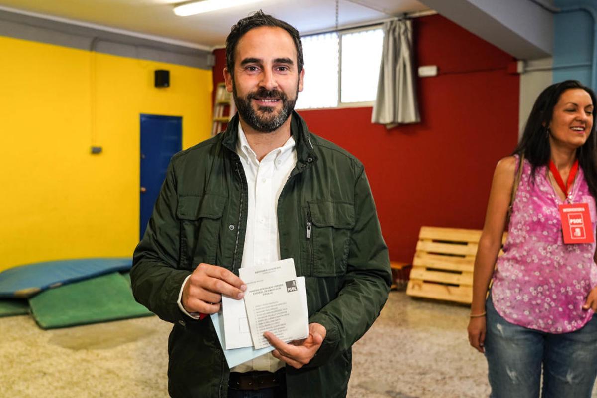 Daniel Pérez (PSOE) en Miraflores.