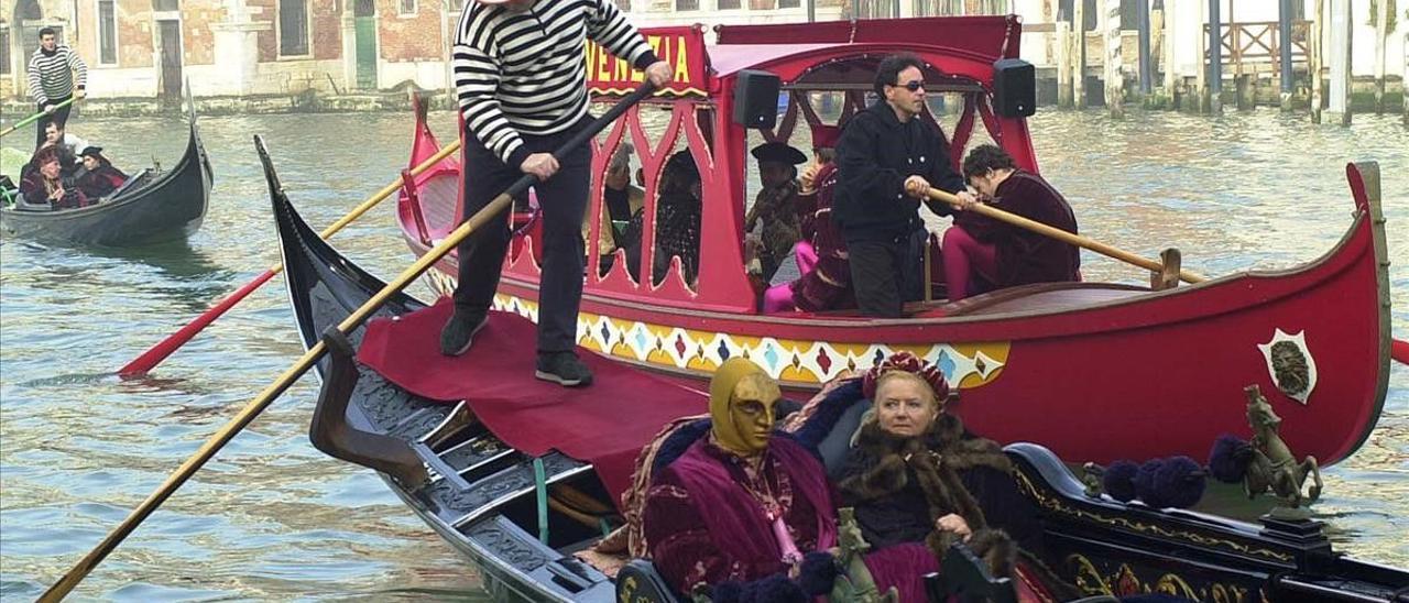 Turistas en tiempos de carnaval en Venecia, en una foto de archivo.