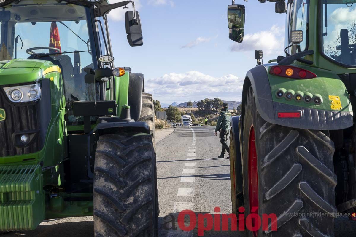 Manifestaciones de agricultores en Caravaca