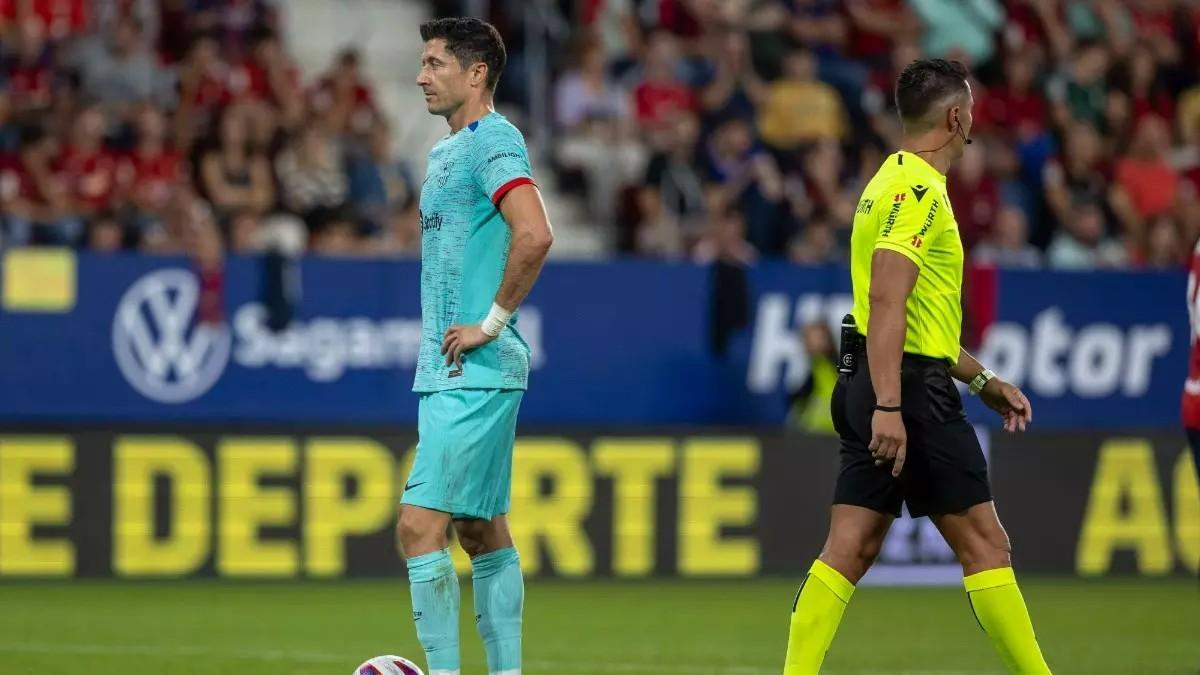 Lewandowski y Ortíz Arias en la temporada 2023/24