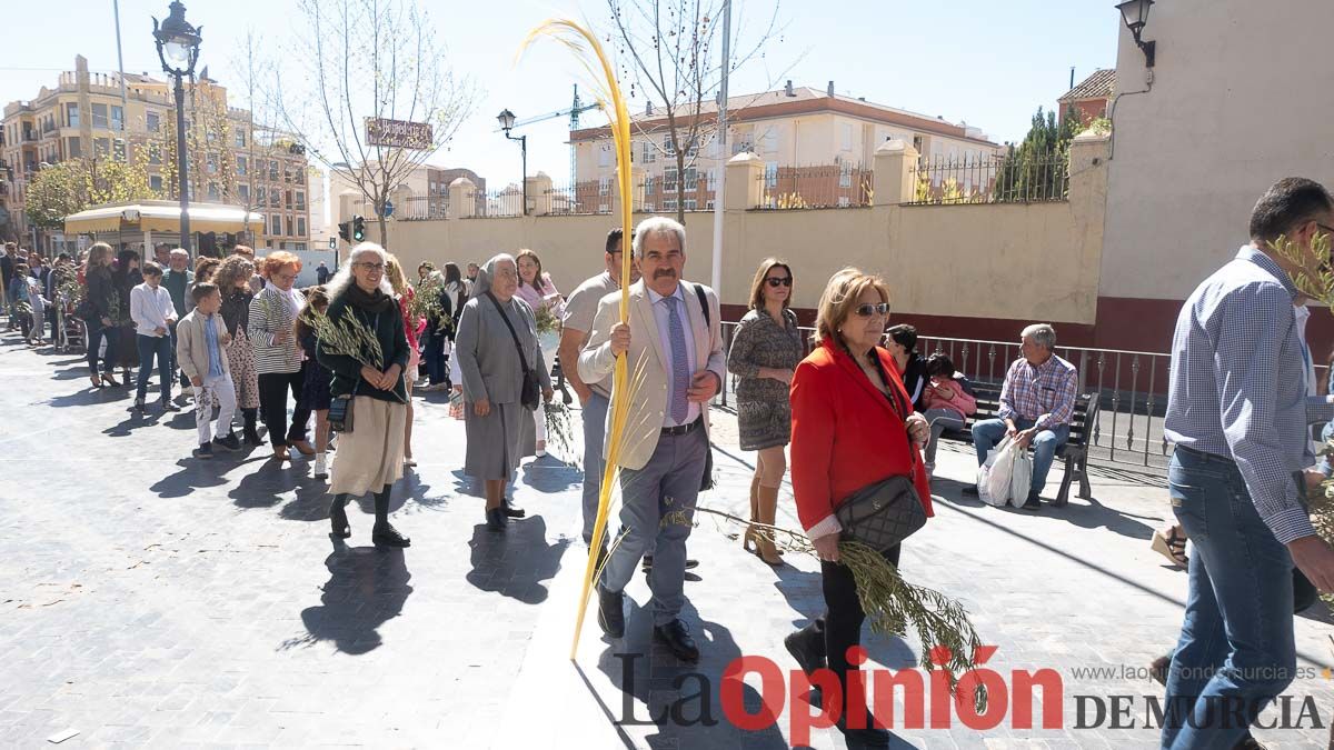 Procesión de Domingo de Ramos en Caravaca