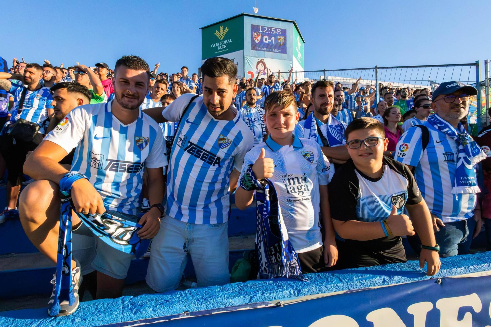 El Deportivo Linares - Málaga CF, en imágenes