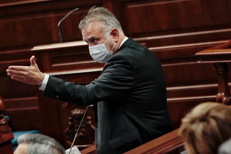 Pleno en el Parlamento de Canarias, 15/12/2021