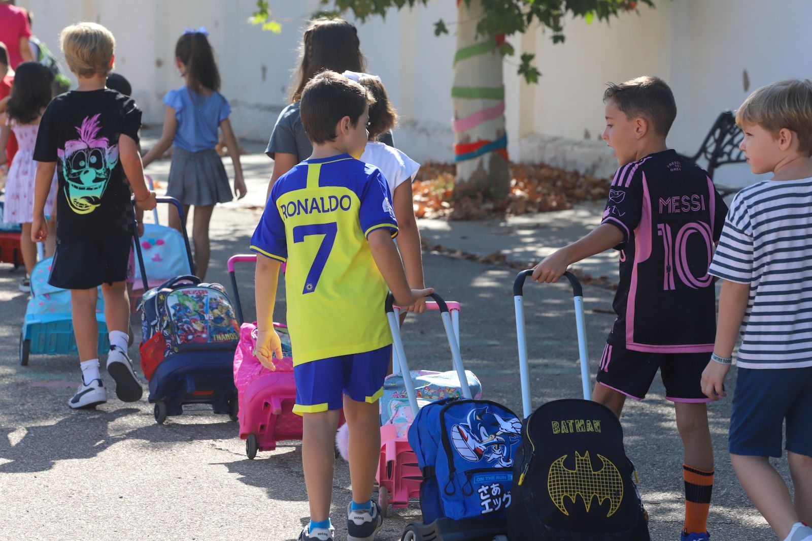 La vuelta al cole en Córdoba, en imágenes