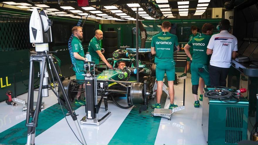 El nuevo Aston Martin no ha empezado la temporada como soñaba