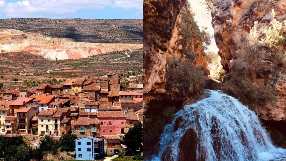 El precioso pueblo de Teruel donde puedes ver preciosas cascadas y ...