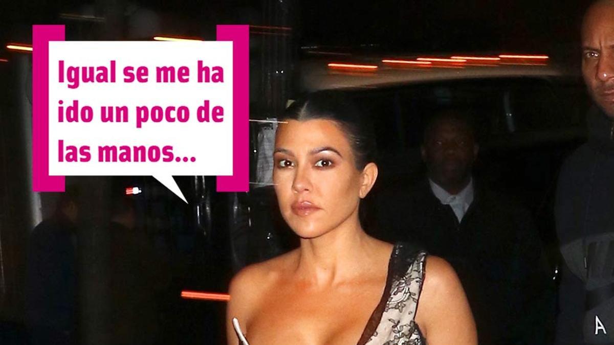 Kourtney Kardashian en los Angeles