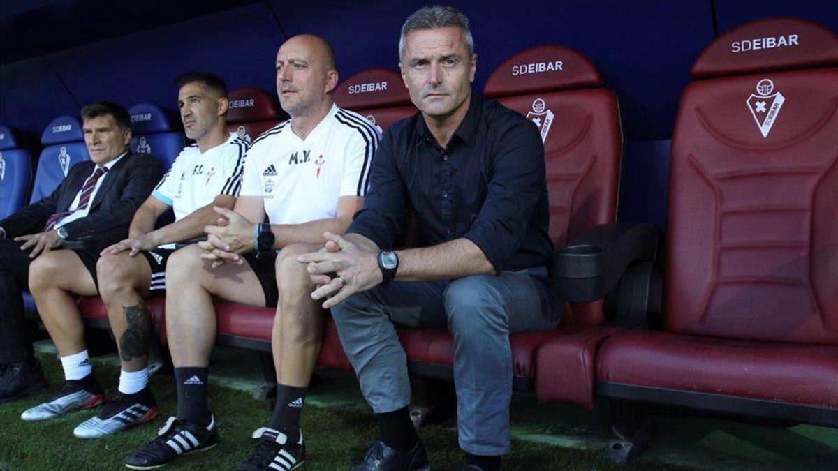 Al entrenador del Celta de Vigo se le agota el tiempo