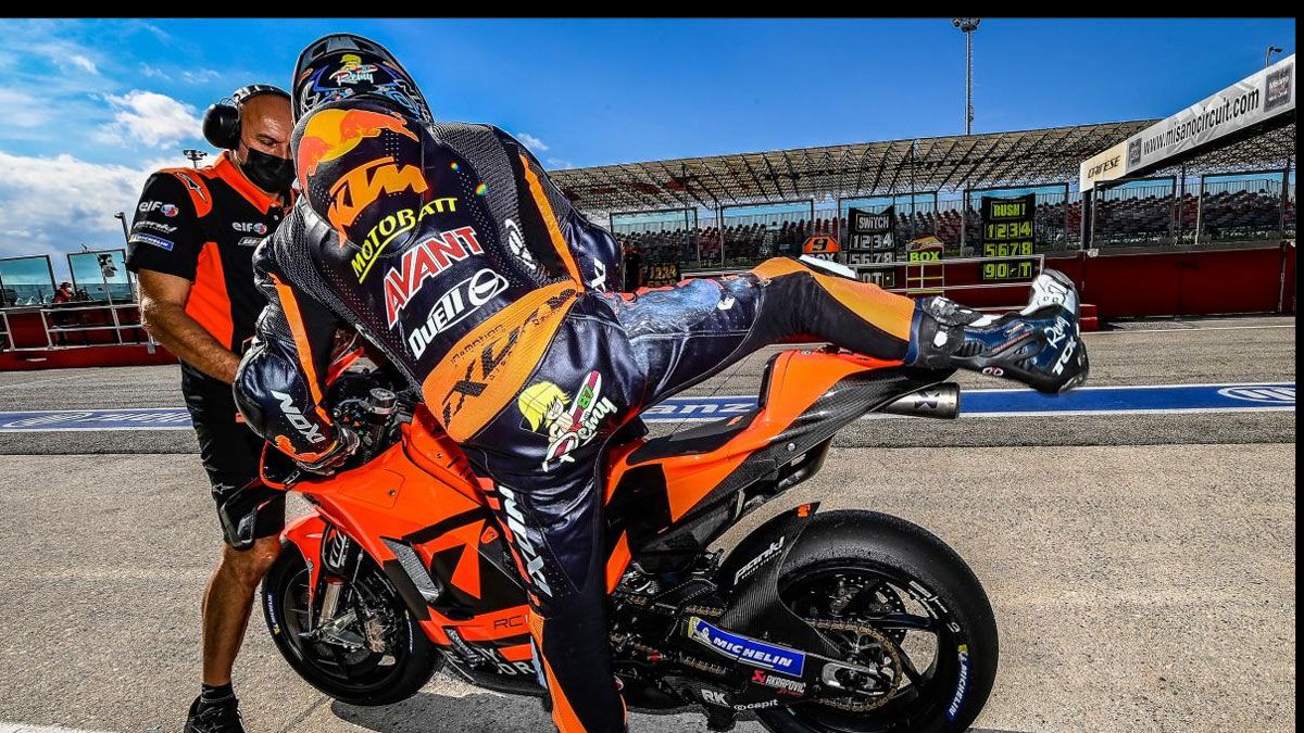 Remy Gardner, que ya probó la MotoGP en Misano, llega a Jerez como campeón de Moto2
