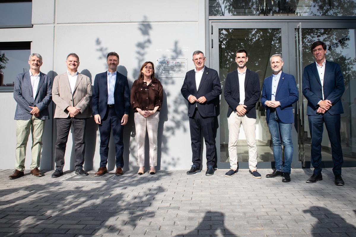 La inauguració de la nova estació de tractament d’aigua potable de l'Escala.