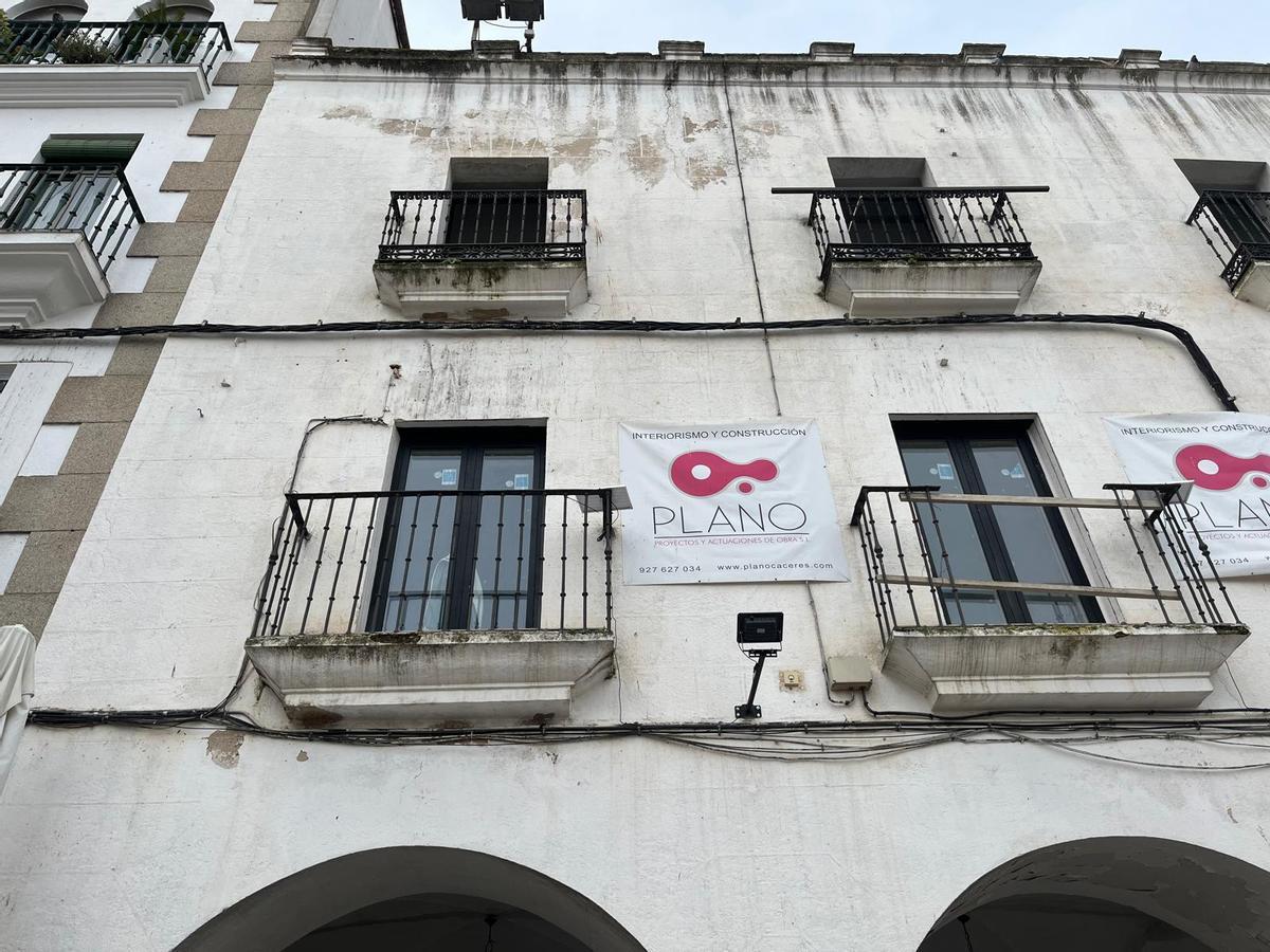 Las obras, solo en la planta 1.