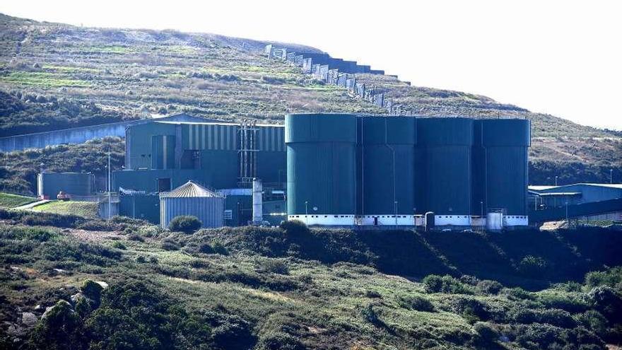 Vista de las instalaciones de la planta de tratamiento de residuos de Nostián.