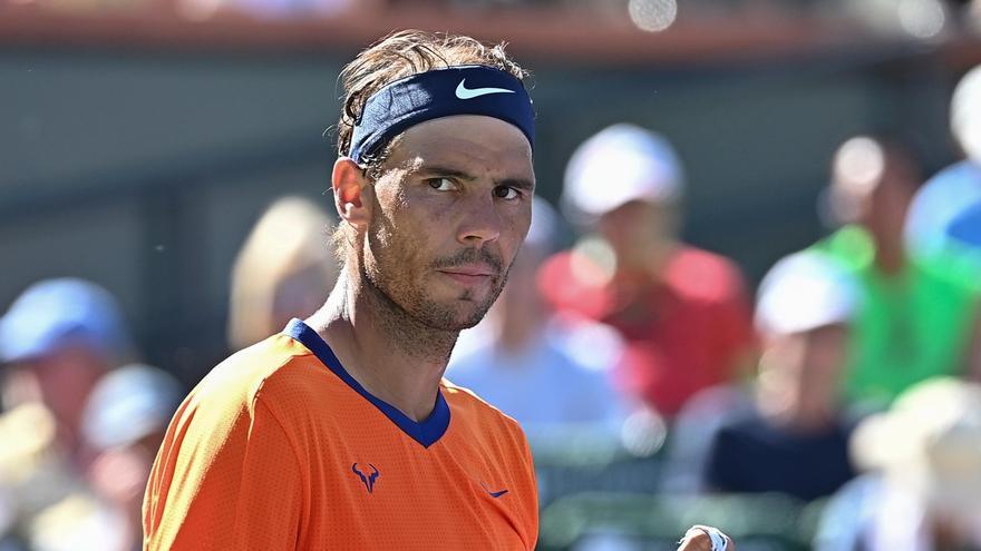 Rafa Nadal perdió en la final del Masters 1000 de Indian Wells