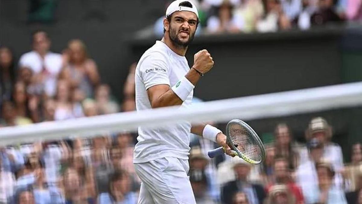 Matteo Berrettini, en la anterior edición de Wimbledon