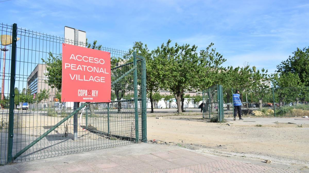 Vídeo | Así están las 'fan zones' para la final de la Copa del Rey 2025