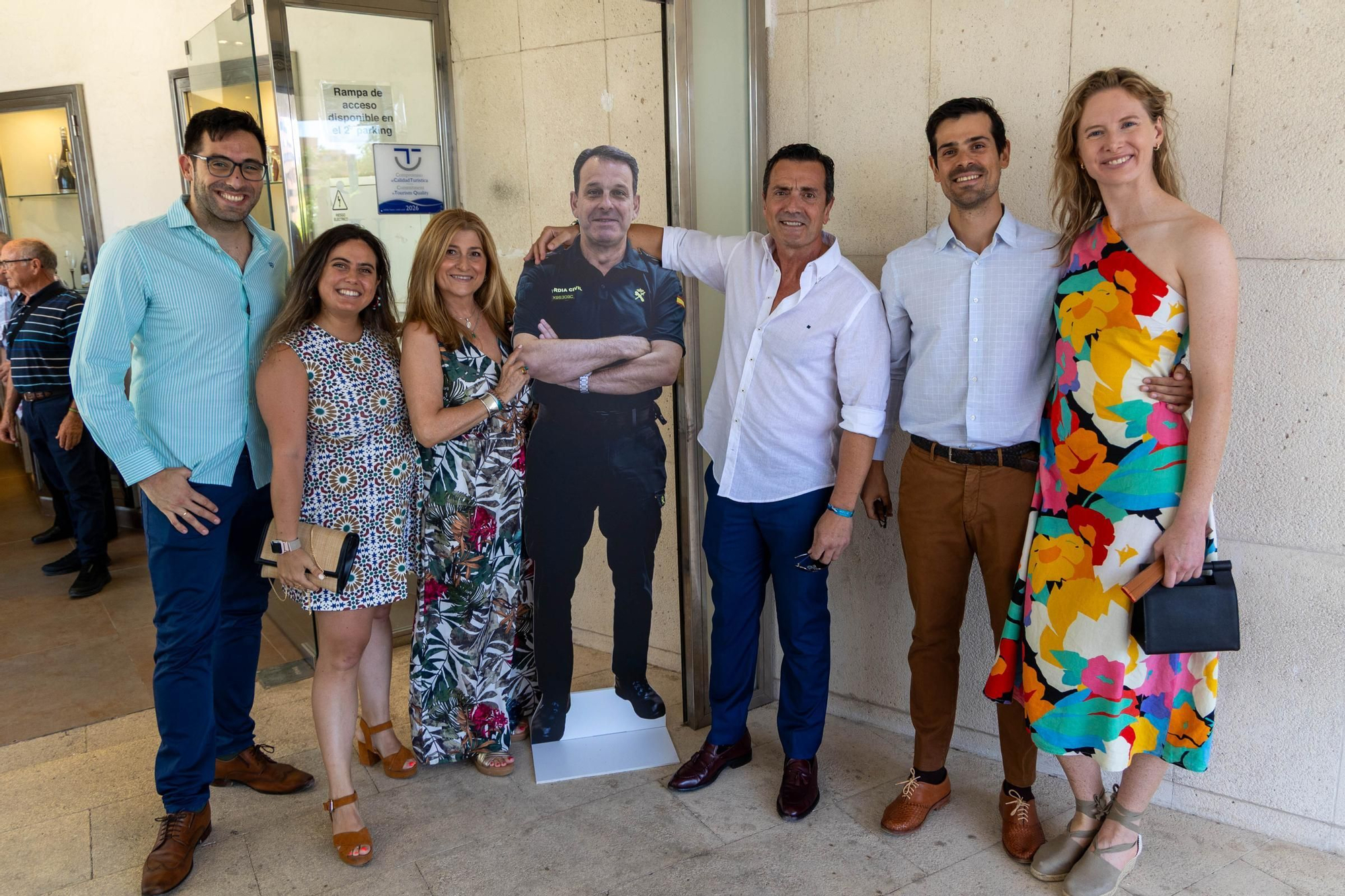 Comida de despedida al Coronel de la Guardia Civil de la Comandancia de Alicante, José Hernández Mosquera