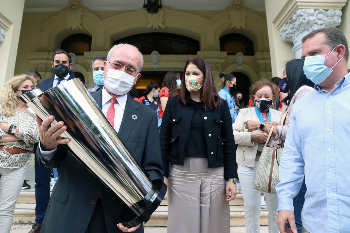 El Rincón Fertilidad de Málaga, recibido en el Ayuntamiento