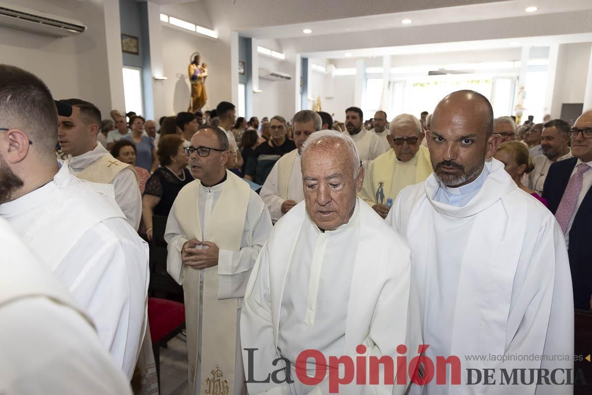 Así se ha vivido la ordenación sacerdotal de Miguel Tovar Fernández en la pedanía molinense de Torrealta
