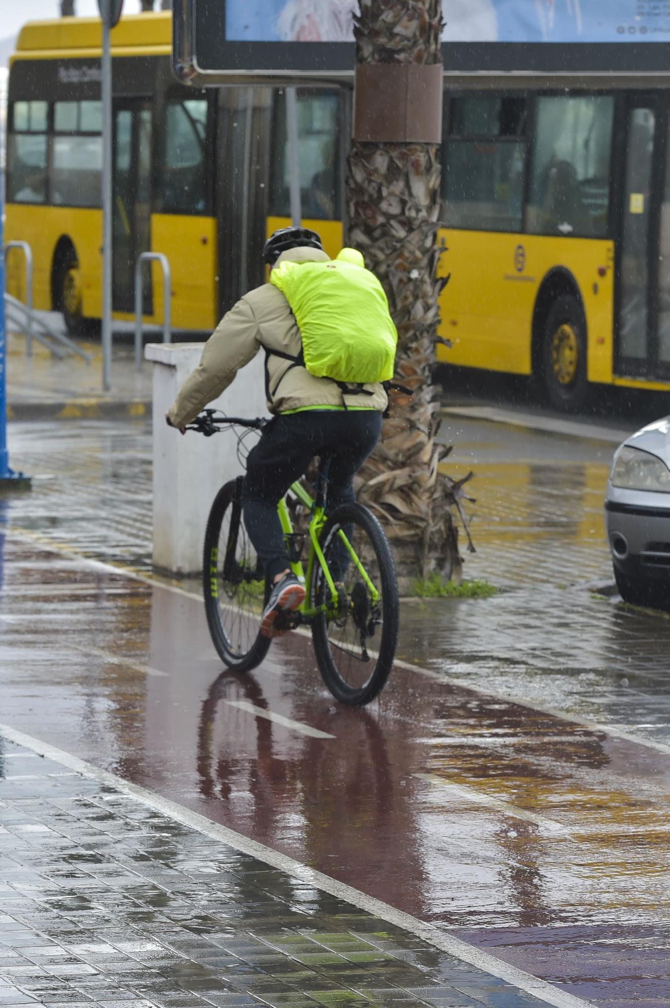 Lluvia en Las Palmas de Gran Canaria (5/03/2021)